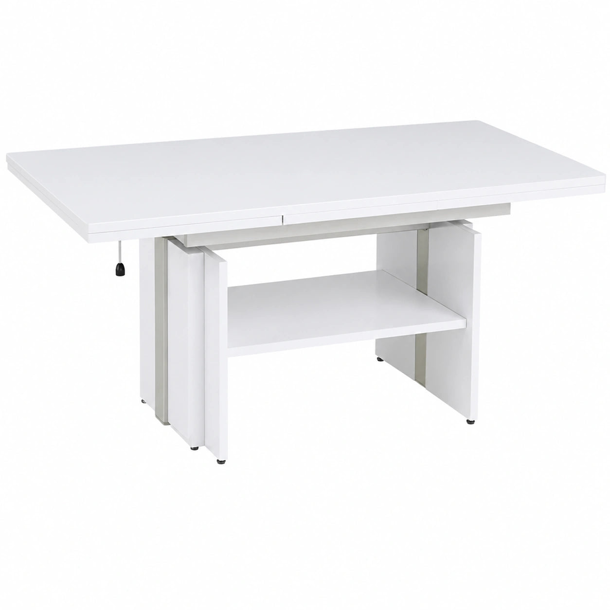 Couchtisch – 110 × 68 × 53 cm, ausziehbar, höhenverstellbar