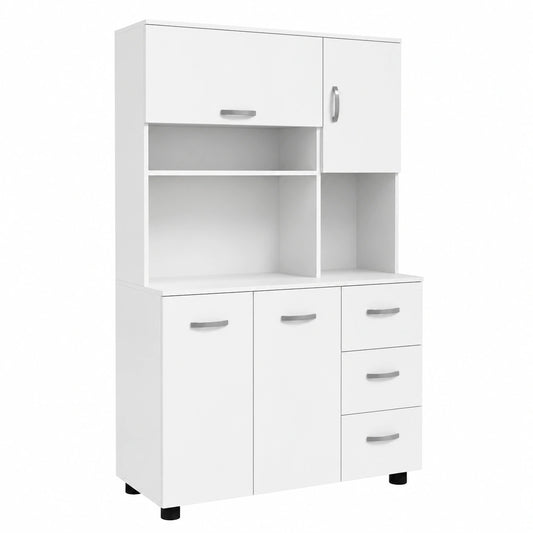 Küchenschrank – 89 × 39,5 × 168 cm, mit Schubladen, mit mehreren Türen, mit Ablagen