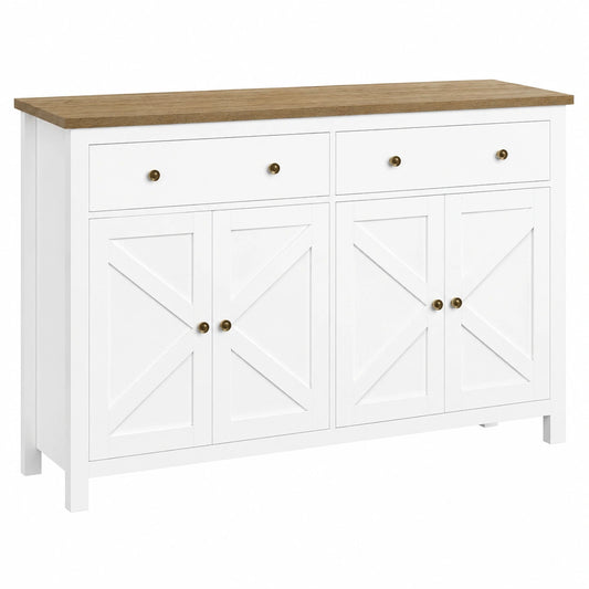 Sideboard – 140 cm, mit Schubladen, mit mehreren Türen