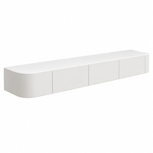 Schrank – 140 × 20 × 24 cm, aus Massivholz, Braun, für Wohnzimmer