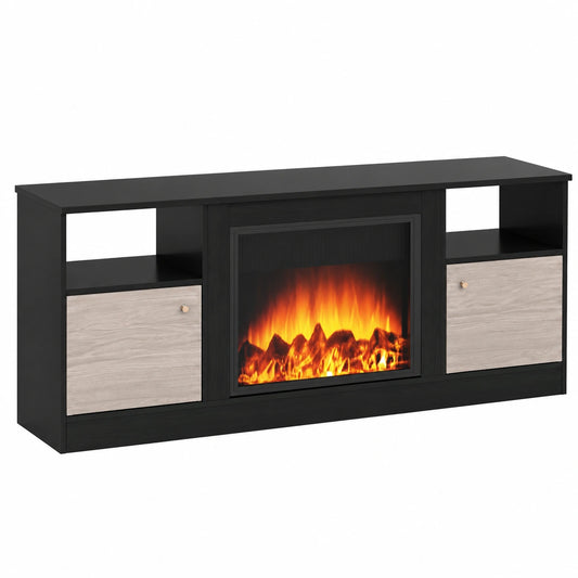 Schrank – 147 × 40 × 60 cm, mit LED-Beleuchtung, elektrisch